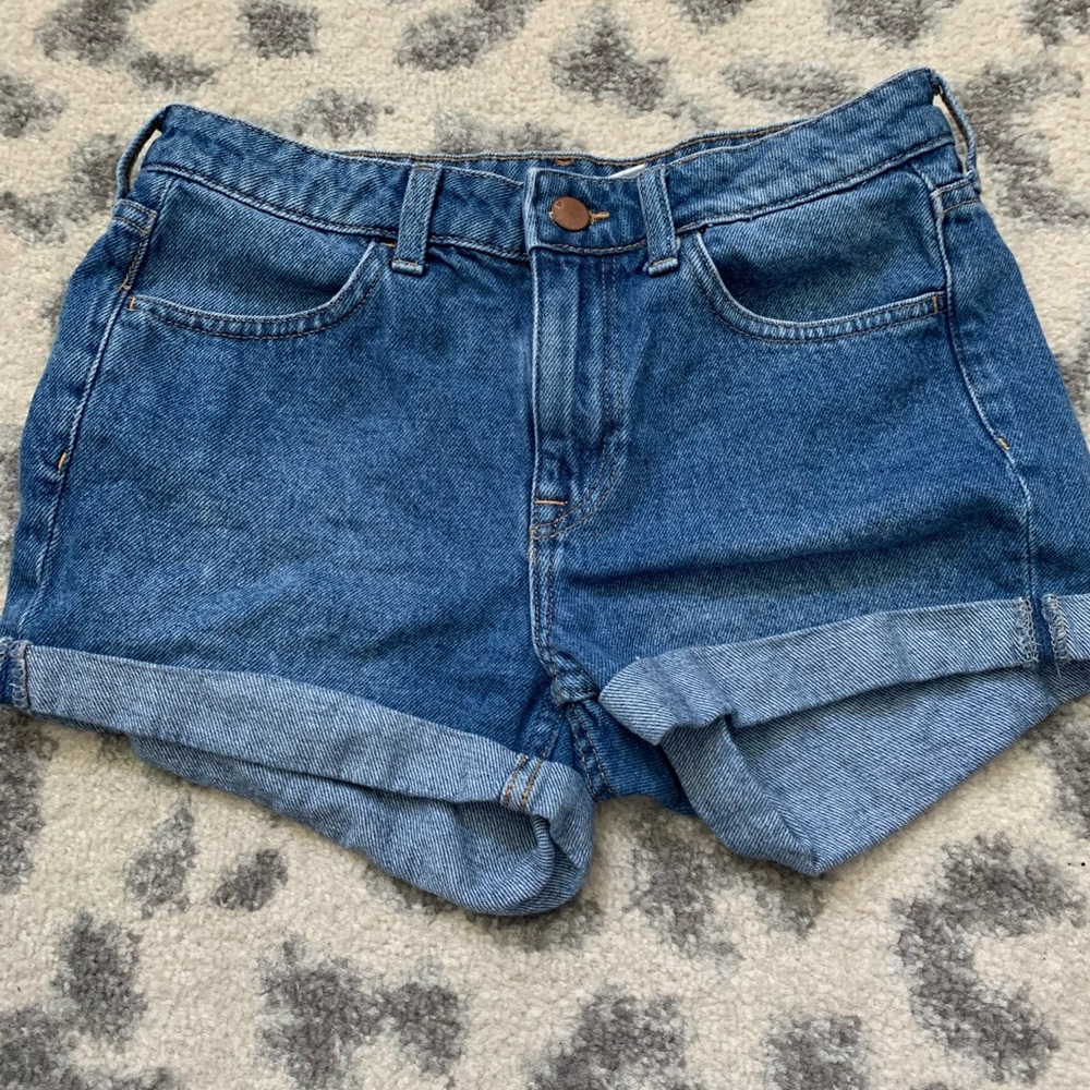 h and m jean shorts
